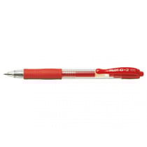 PILOT Stylo roller à encre gel G2 05, rouge