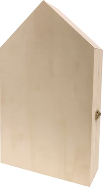 Calendrier de l'Avent maison DIY en BOIS - 30x50x10 cm - Artemio