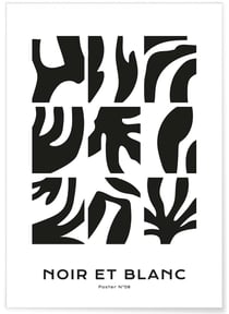 Affiche Noir et blanc | A3 : 29,7x42cm