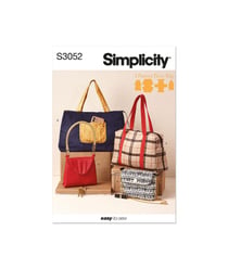 Sacs - Patron 3052 taille n°Taille unique