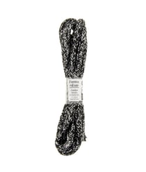 Cordon en coton métallisé 1,5m x 5mm - Passion Rubans Argent