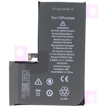 Avizar Batterie Diagnosticable pour iPhone 15 Pro Max Li-Polymer 3,86V 4422mAh 17,1Wh Noir