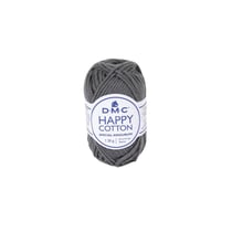 Natura Happy Cotton 3mm 20g Amigurumi et Crochet Col. 774 gris