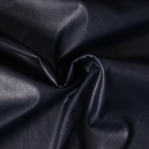 Tissu Simili Cuir Eliza Bleu marine