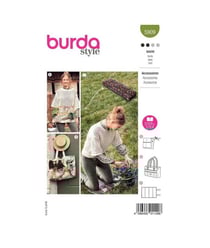 Patron Burda 5909 - Tablier jardinage à compartiments taille n°toutes les tailles