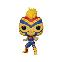 Marvel Luchadores - Figurine POP! Captain Marvel 9 cm