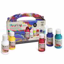 5 peintures acryliques pour le pouring