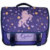 Cartable Licorne Cybel Cosmique 38 CM Haut de gamme