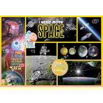 Puzzle les planetes et l'espace - 180 pieces - collection national geographic - clementoni - 29206