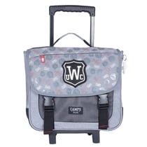 Cartable à roulettes Camps Boy 38 CM Trolley Haut de gamme Logos