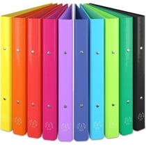 12 x Classeur A4- 2 Anneaux 30mm- Jusqu'à 275 feuilles, Dos de 4 cm- FSC- Durable- ACROPAQ