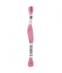 Fil à broder mouliné Uni - Rico Design 071 Rose