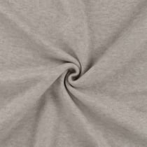 Tissu Maille Viscose lourde Maelis uni  Beige chiné