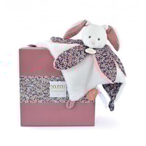 Doudou pétale lapin rose - Doudou et Compagnie