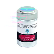 6 cartouches d'encre - Bleu pervenche - Pour stylos plume et roller - Herbin