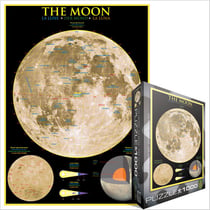 Puzzle 1000 pièces - La lune - Eurographics