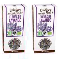 Fleurs comestibles bio - Fleurs de Lavande 80 g
