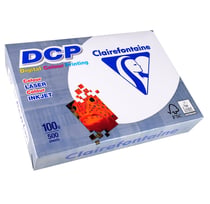 Lot de 5 Ramettes de 500 Feuilles de Papier 100g A4 Certifié FSC Blanc CLAIREFONTAINE