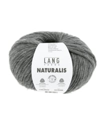 Pelote de laine Mérinos à tricoter Naturalis - Lang Yarns 24 anthracite
