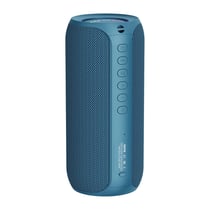 Enceinte Bluetooth Puissante 20W Avec Lumières RGB Et Son Immersif 360° Bleu YONIS