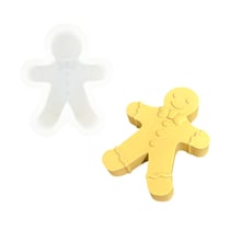 Moule en silicone 12,5cm x 10cm x 3cm - Bonhomme de pain d’épices