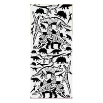 1 planche de stickers autocollants peel off doré DINOSAURE 5803