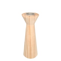 Bougeoir en bois 15 x 5,5 cm