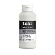 Médium gel - Argent métallique - Peinture acrylique - 237ml - Liquitex