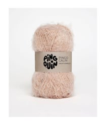 Pelote à tricoter PINGO CALIN - certifié Oeko-Tex - Pingouin Rose Des sables