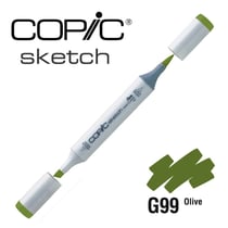 Copic - Marqueur à l'alcool Copic Sketch G99 Olive