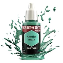 Peinture acrylique pour miniatures - THE ARMY PAINTER - Amulette Aqua - Warpaints Fanatic - 18 ml