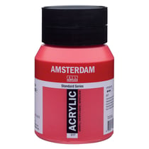 Peinture Acrylique - Rouge transparent moyen - 317 - Amsterdam - Pot de 500ml