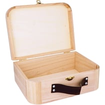 Valisette 23x17x9 cm bois - Artemio
