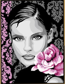 Canevas Pénélope Antique Elle 40X50cm