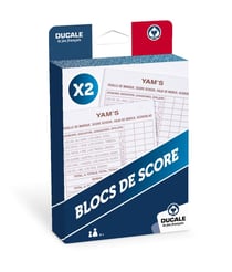 Ducale - 2 blocs de score yam s - eco format