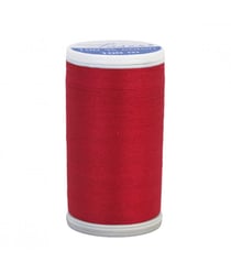 Fil à Coudre Laser 100% Polyester 100m Universel de Distrifil : Solidité et Éclat pour Vos Créations Couture 3506 Rouge