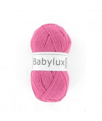 Laine à tricoter BABYLUX de Cheval Blanc Rose (202 - Rose bonbon)