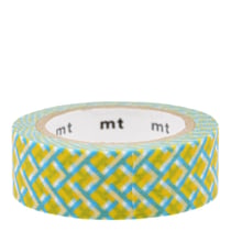 Masking tape - Tressage jaune - 7 m x 15mm