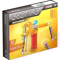 Geomag méchanics - 33 pièces - jeu de construction magnétique - 720