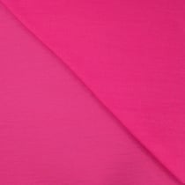 Tissu Viscose nylon uni Rose fuchsia