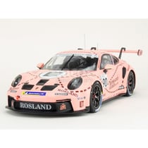 Voiture miniature de collection - IXO - Porsche 911/992 GT3 Cup Brands Hatch 2023 No90 Malin - Échelle 1/18 - Monté métal