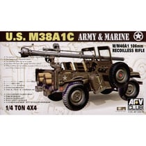 M38A1C avec canon sans recul M40A1 de 106 mm