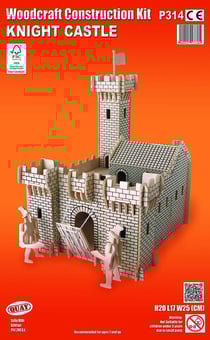 Maquette en bois Château