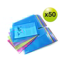 Lot De 50 Pochettes Porte-Documents A4+ Rapesco 1495