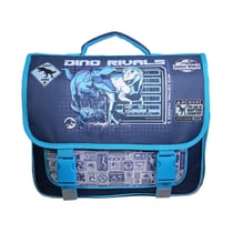 Cartable 38 cm Jurassic World Bleu - BAGTROTTER