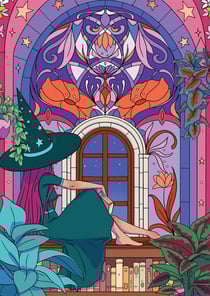 Puzzle 1000 pièces - Pensées Magiques - Hachette