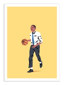 Affiche 50 x 70 cm -  Ballin Barack - Elad Shagrir
