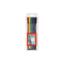 STABILO Feutre Pen 68, étui en plastique de 6