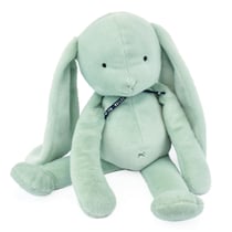 Peluche Lapin Méloé vert sauge 56 cm - Maïlou Tradition
