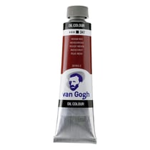 Peinture à l'huile - Rouge Indien - 347 - A l'huile de carthame - Van Gogh - 40ml